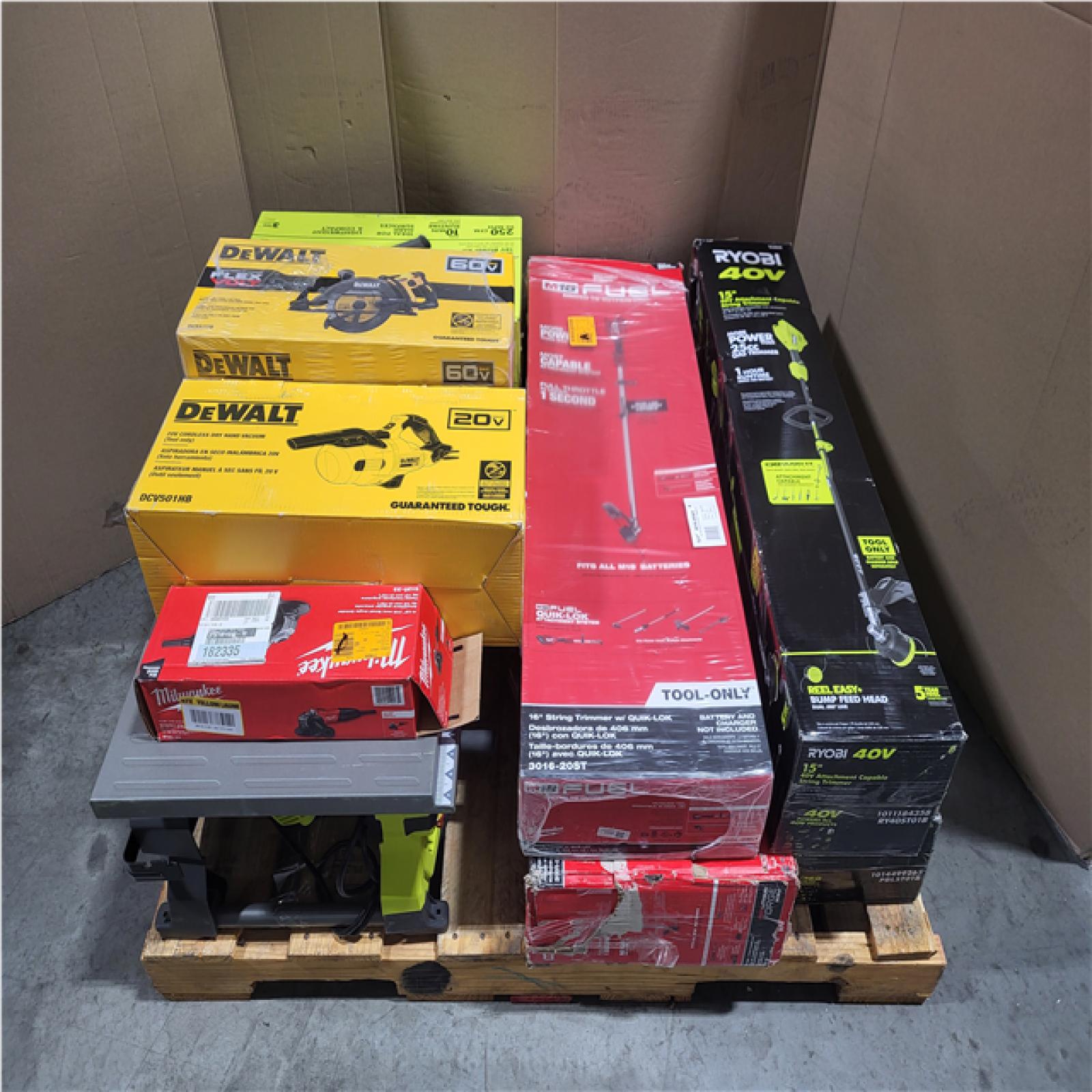 CALIFORNIA AS-IS TOOL PALLET