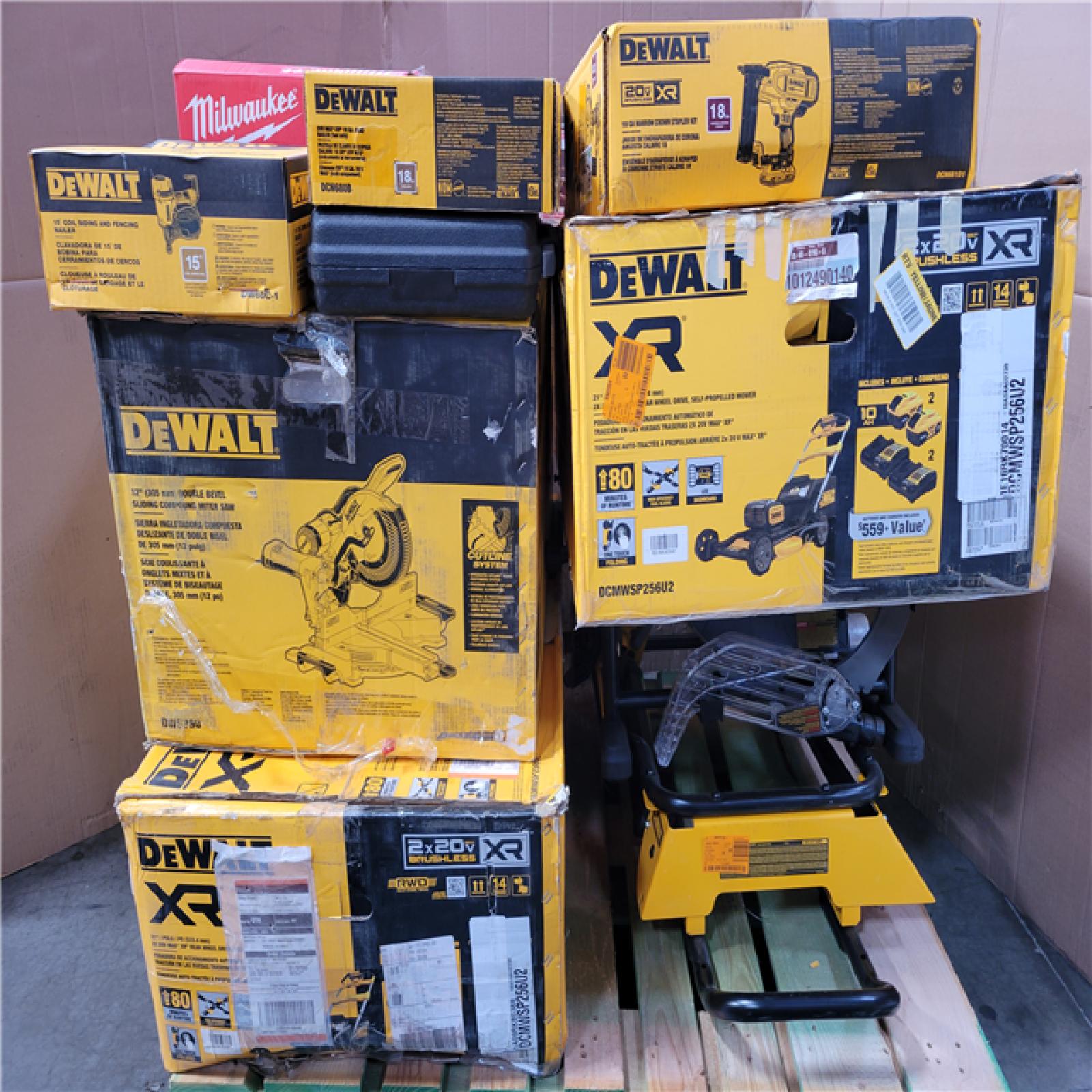 CALIFORNIA AS-IS TOOL PALLET