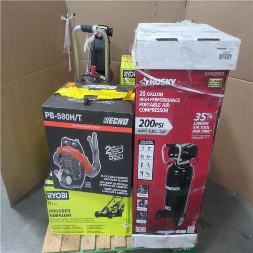 CALIFORNIA AS-IS OUTDOOR POWER EQUIPMENT