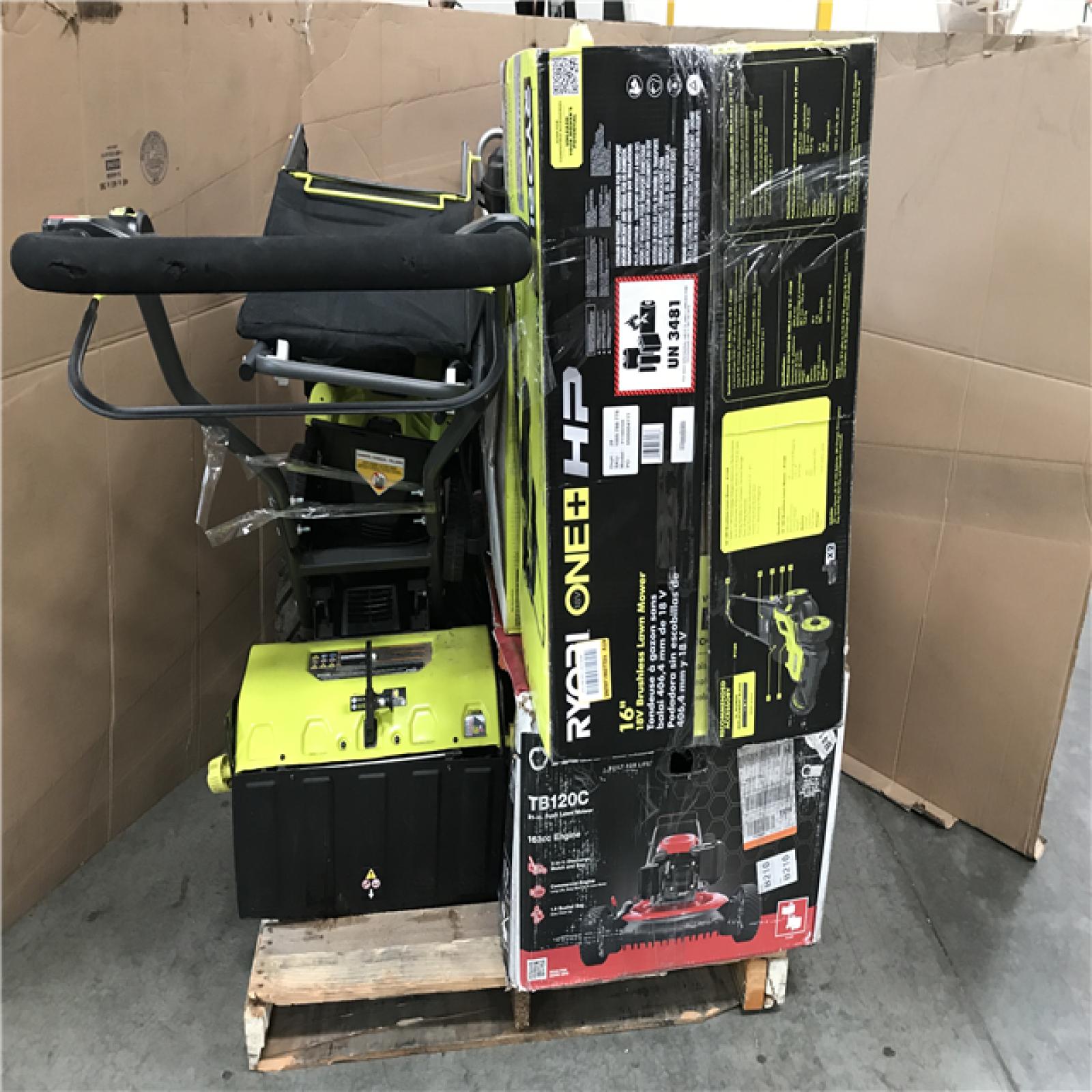 California As Is Outdoor Power Equipment