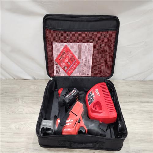 LIKE NEW! Milwaukee FUEL 12V Lithium-Ion Brushless Cordless HACKZALL Reciprocating Saw Kit