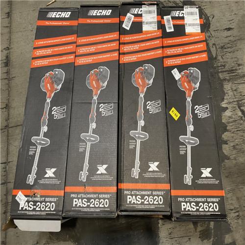 DALLAS LOCATION- NEW!- ECHO 25.4 cc Gas 2-Stroke X Series Attachment Capable Power Head (POWER HEAD ONLY  LOT OF 4)