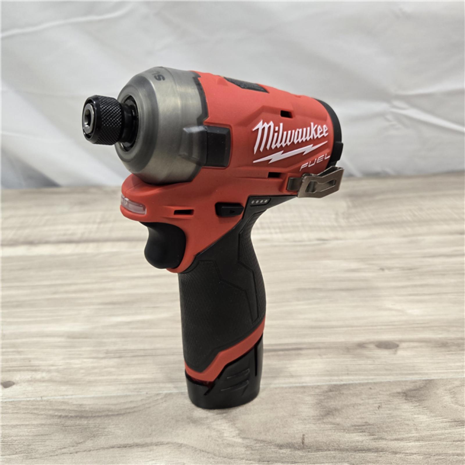 LIKE NEW! - Milwaukee M12 FUEL 12V Cordless Hex Impact Driver Compact Kit