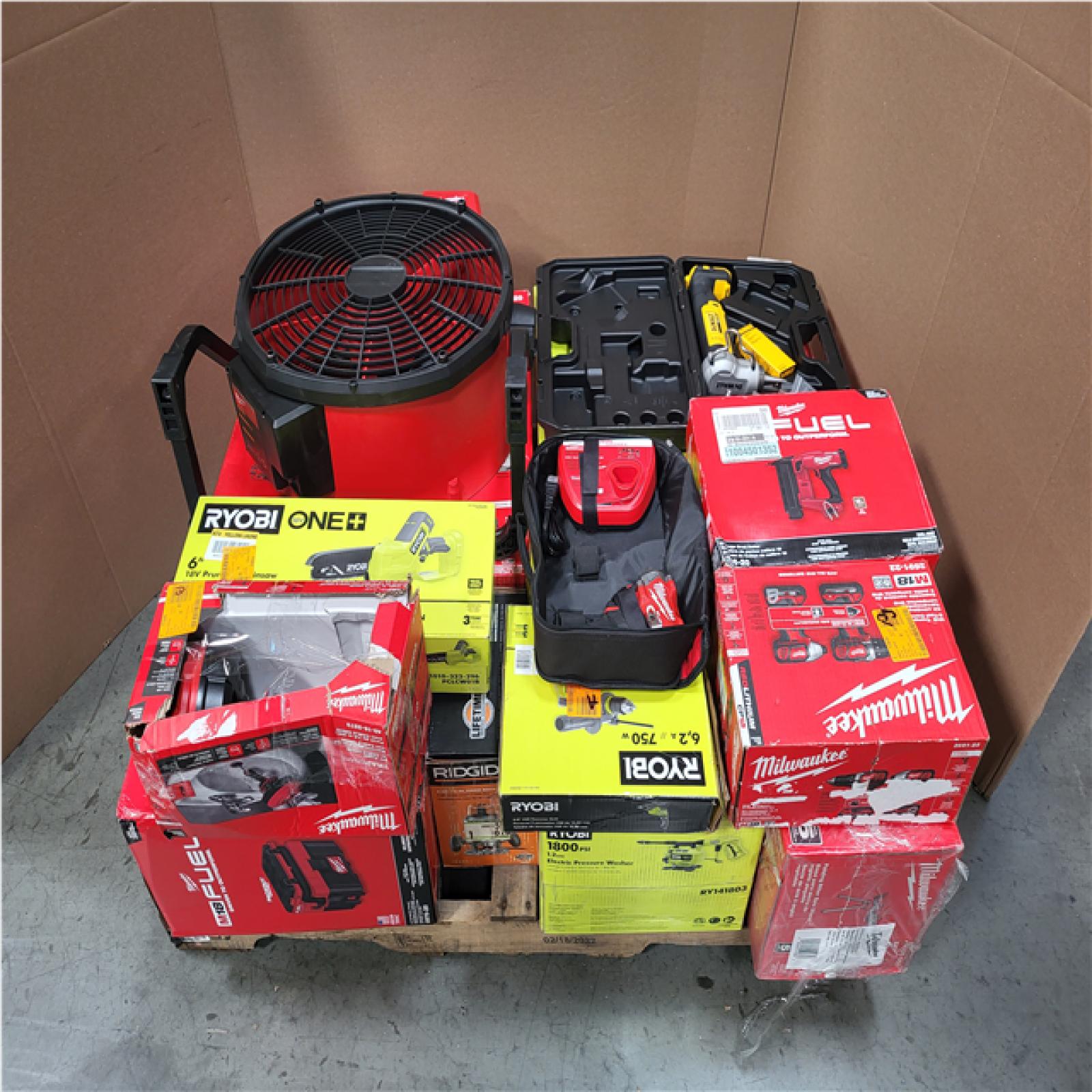 CALIFORNIA AS-IS TOOL PALLET