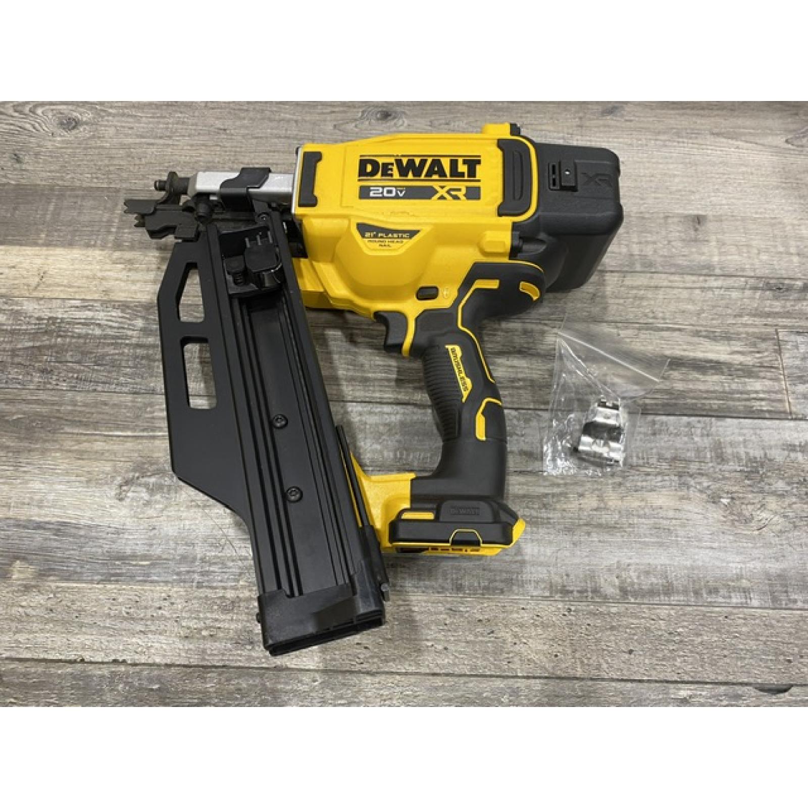 AS-IS DEWALT 20-Volt 21° Cordless Framing Nailer (Tool-Only)