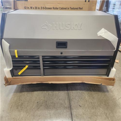 Phoenix NEW Husky Heavy-Duty 52 in. W x 20 in. D 6-Drawer Matte Gray Steel Top Tool Chest