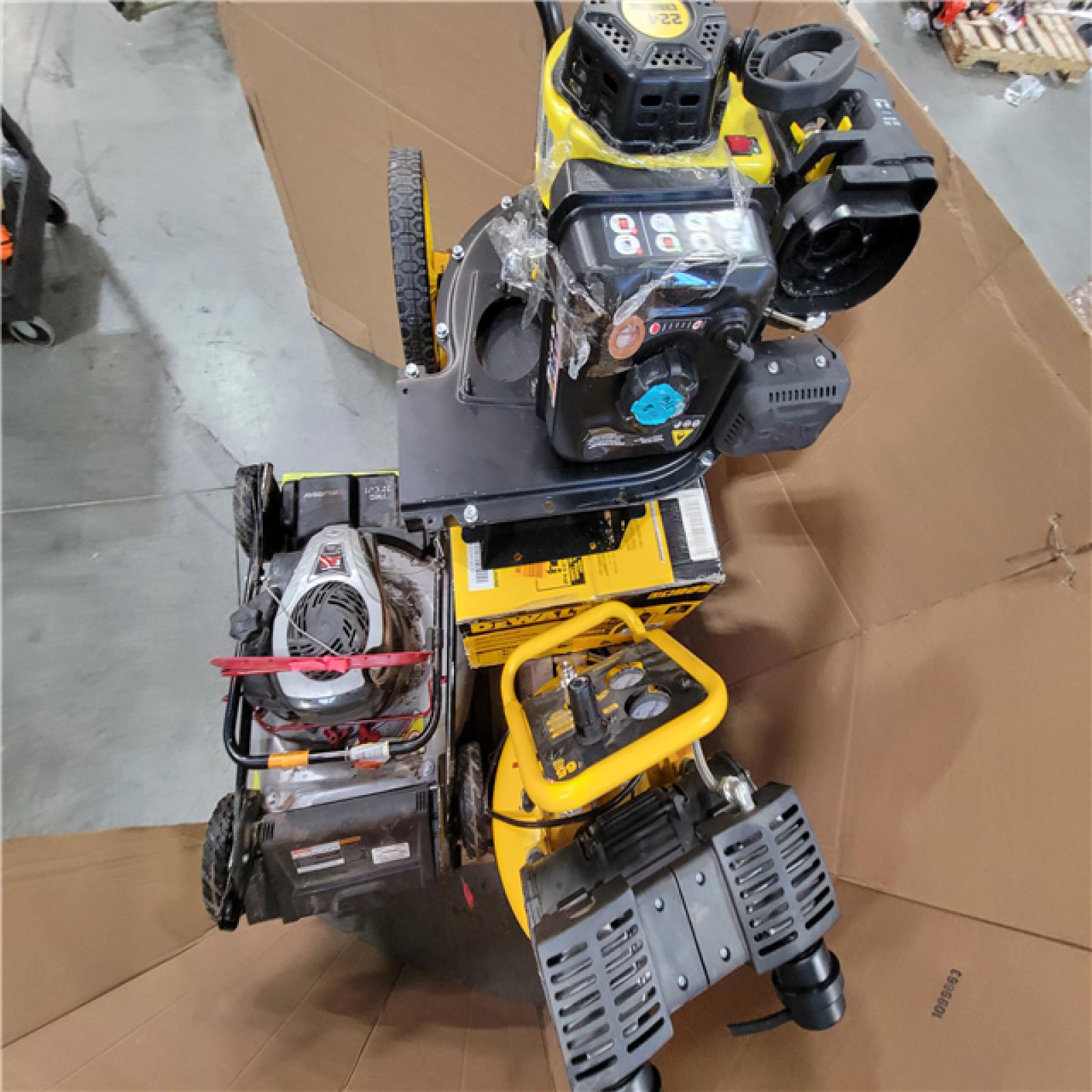 California AS-IS OUTDOOR POWER EQUIPMENT