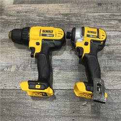 AS-IS DEWALT 20V MAX Cordless Drill/Impact 2 Tool Combo Kit