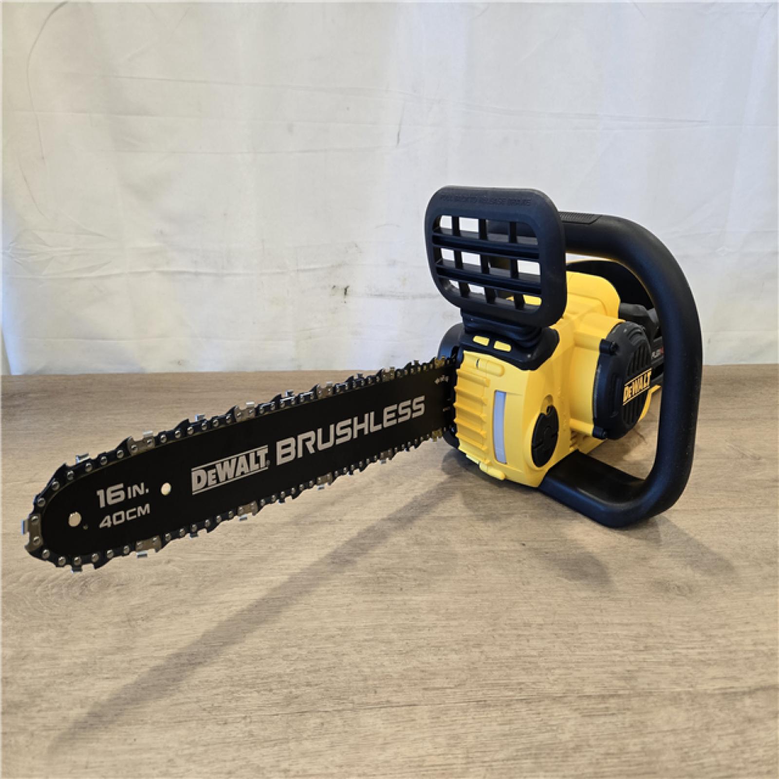 AS-IS DEWALT FLEXVOLT 60V MAX 16in. Cordless Chainsaw Kit