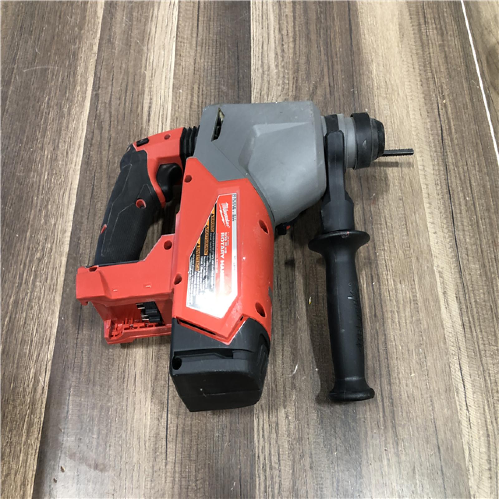 AS-IS Milwaukee FUEL 18V Lithium-Ion Brushless Cordless 1 in. SDS-Plus Rotary Hammer (Tool-Only)