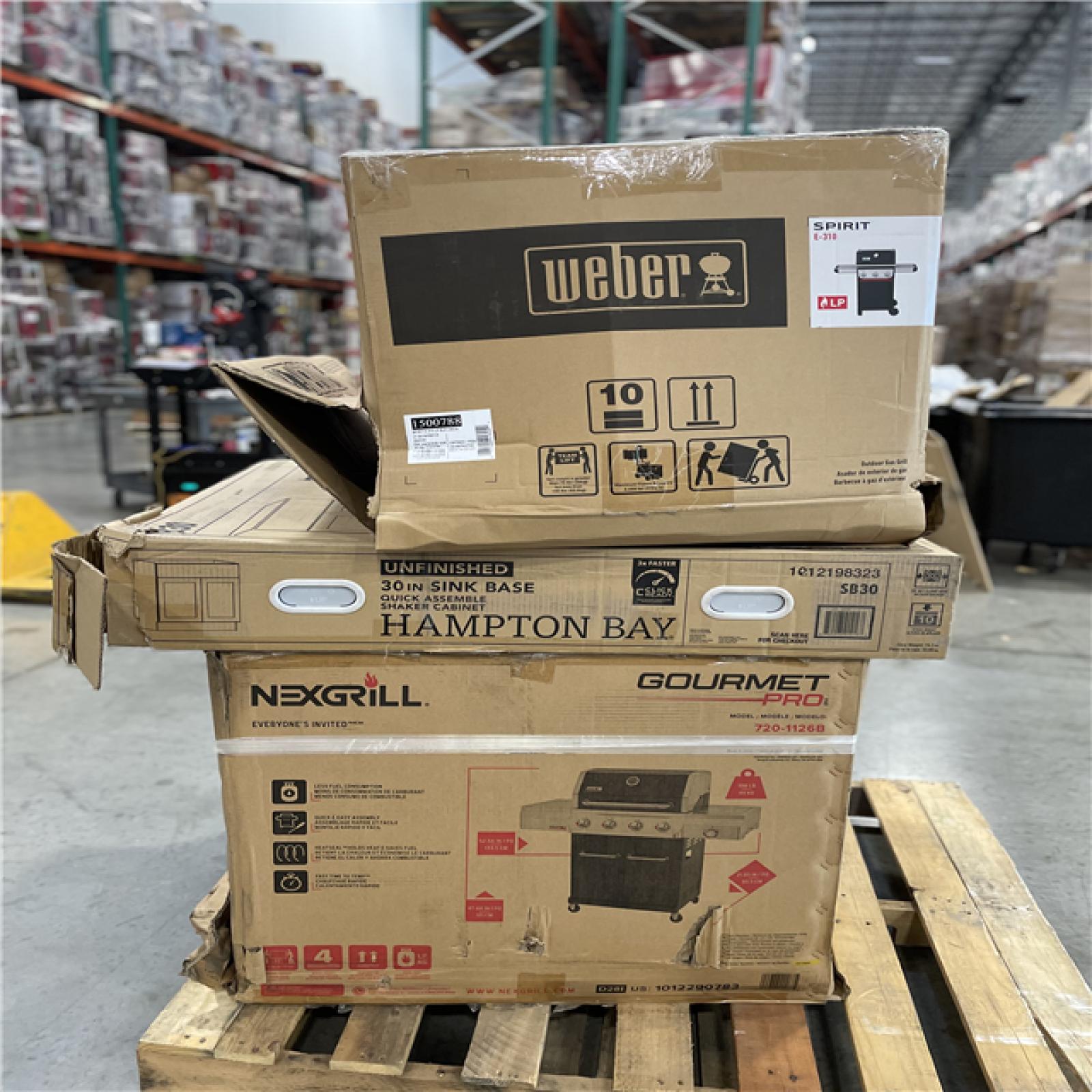 DALLAS LOCATION- AS-IS HOME IMPROVEMENT PALLET