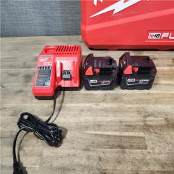 HOUSTON LOCATION - AS-IS (APPEARS LIKE NEW) MILWAUKEE FUEL 18V Lithium-Ion Brushless Cordless Hammer Drill and Impact Driver Combo Kit