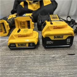 AS-IS DEWALT ATOMIC 20V MAX Lithium-Ion Cordless 2-Tool Combo Kit