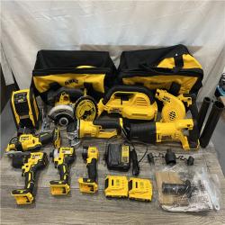 AS-IS DEWALT 20-Volt Max Lithium-Ion (10-Tool) Cordless Combo Kit