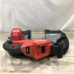 AS-IS Milwaukee FUEL 18V Lithium-Ion Cordless Deep Cut Band Saw (Tool-Only)