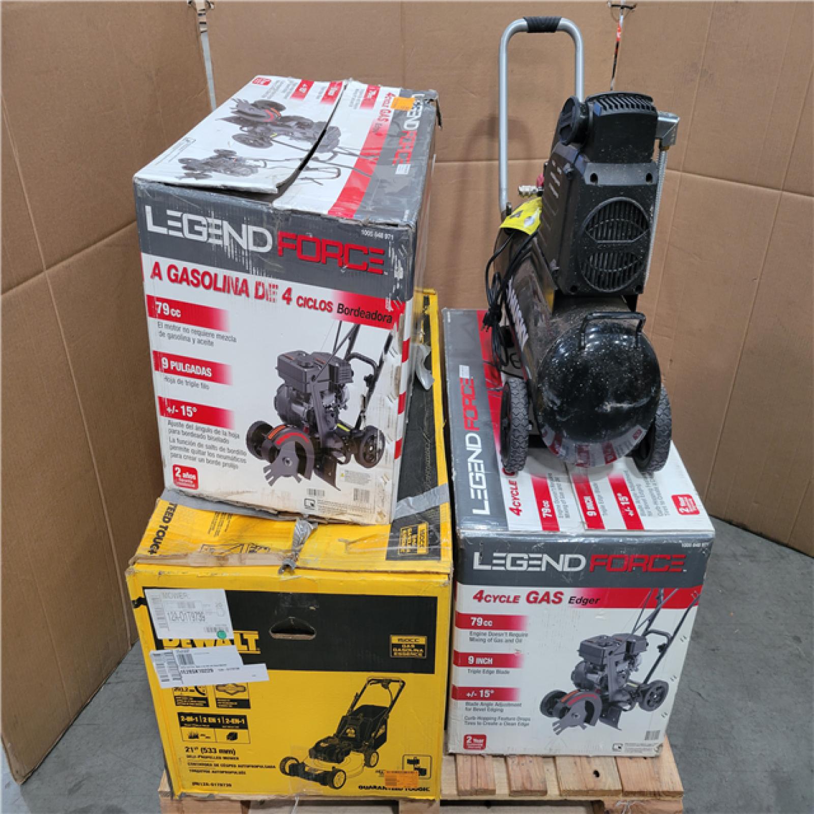 CALIFORNIA AS-IS OUTDOOR POWER EQUIPMENT