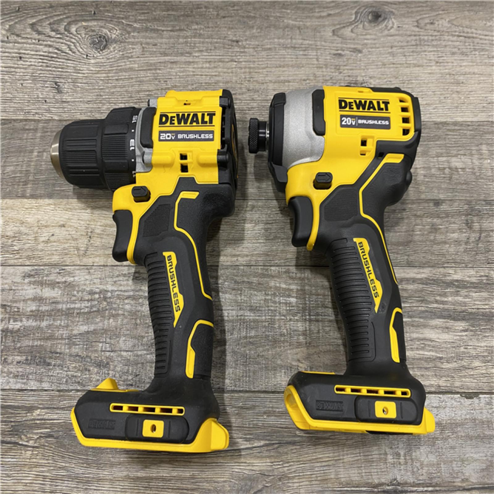AS-IS DEWALT ATOMIC 20-Volt MAX Lithium-Ion Cordless Combo Kit