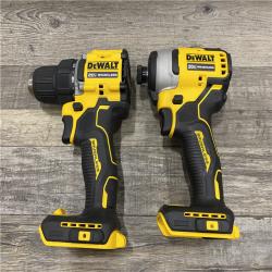 AS-IS DEWALT ATOMIC 20-Volt MAX Lithium-Ion Cordless Combo Kit