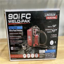 DALLAS LOCATION - Lincoln Electric WELD-PAK 90i FC Flux-Cored Wire Feeder Welder