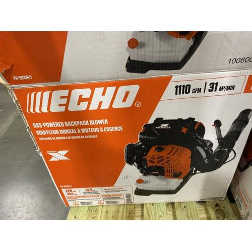 Dallas Location - As-Is ECHO 220 MPH 1110 CFM 79.9 cc Gas 2-Stroke X Series Backpack Blower