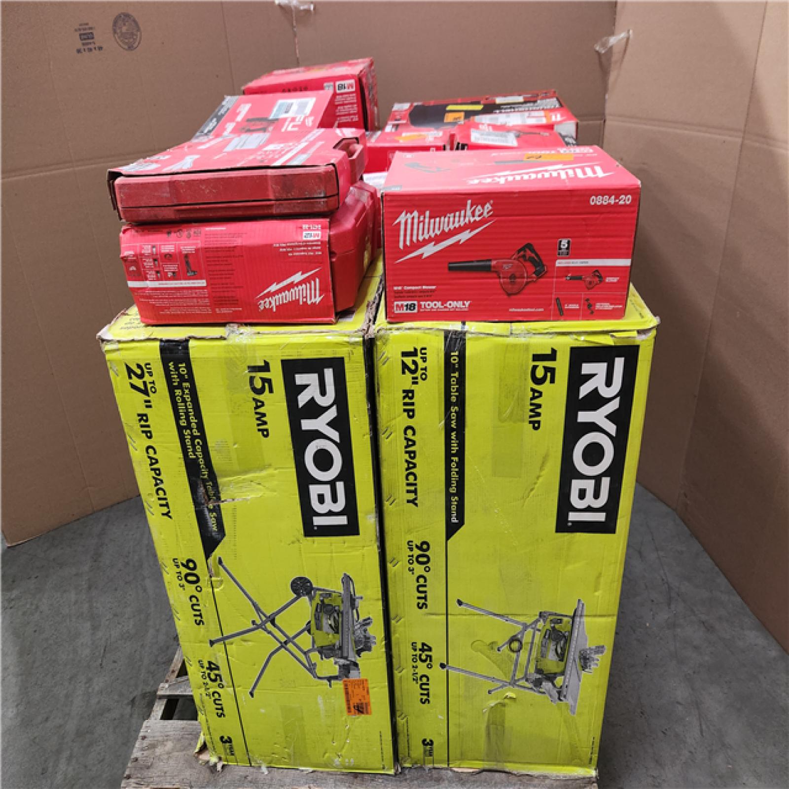 CALIFORNIA AS-IS TOOL PALLET