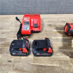 HOUSTON LOCATION - AS-IS MILWAUKEE 3 TOOL COMBO KIT W/ (2) BATTERY & CHARGER