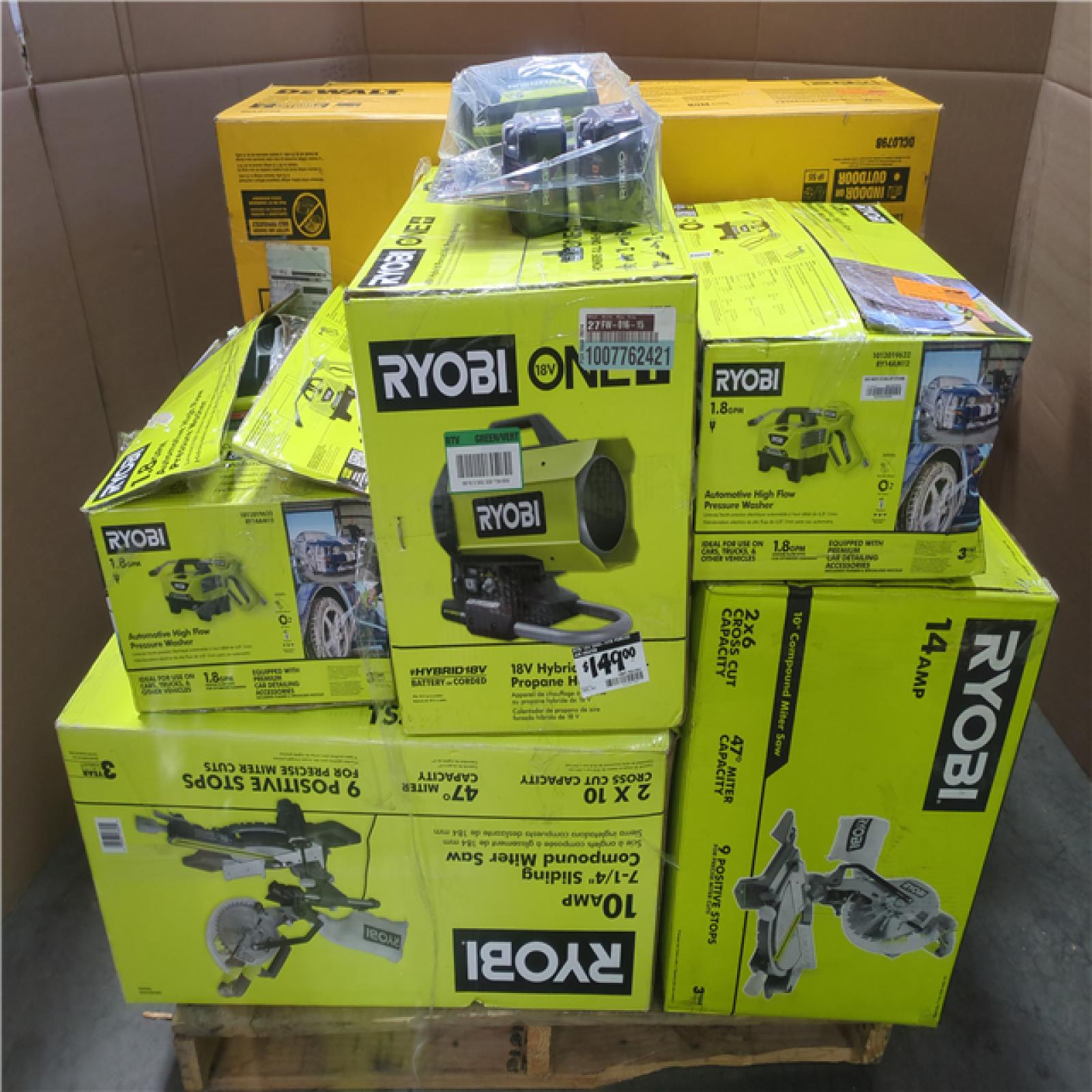 CALIFORNIA AS-IS TOOL PALLET