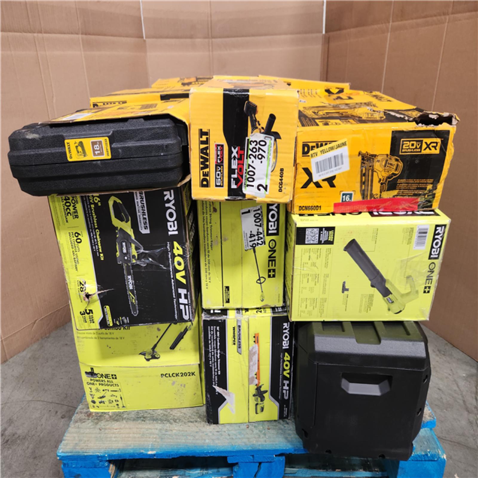CALIFORNIA AS-IS TOOL PALLET