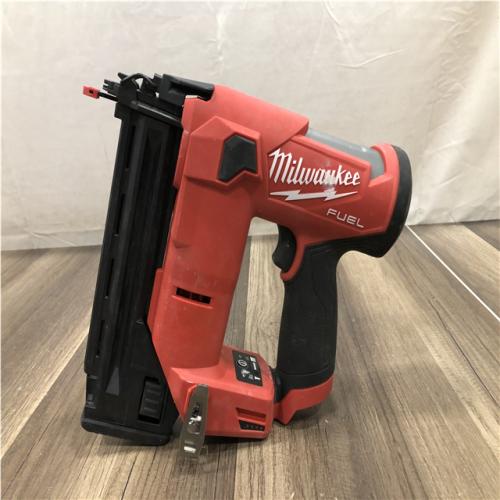 AS-IS Milwaukee FUEL 12-Volt Lithium-Ion Brushless Cordless 18-Gauge 1-1/2 in. Compact Brad Nailer (Tool Only)