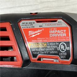AS-IS Milwaukee M18 18V Lithium-Ion Cordless Drill Driver/Impact Driver Combo Kit