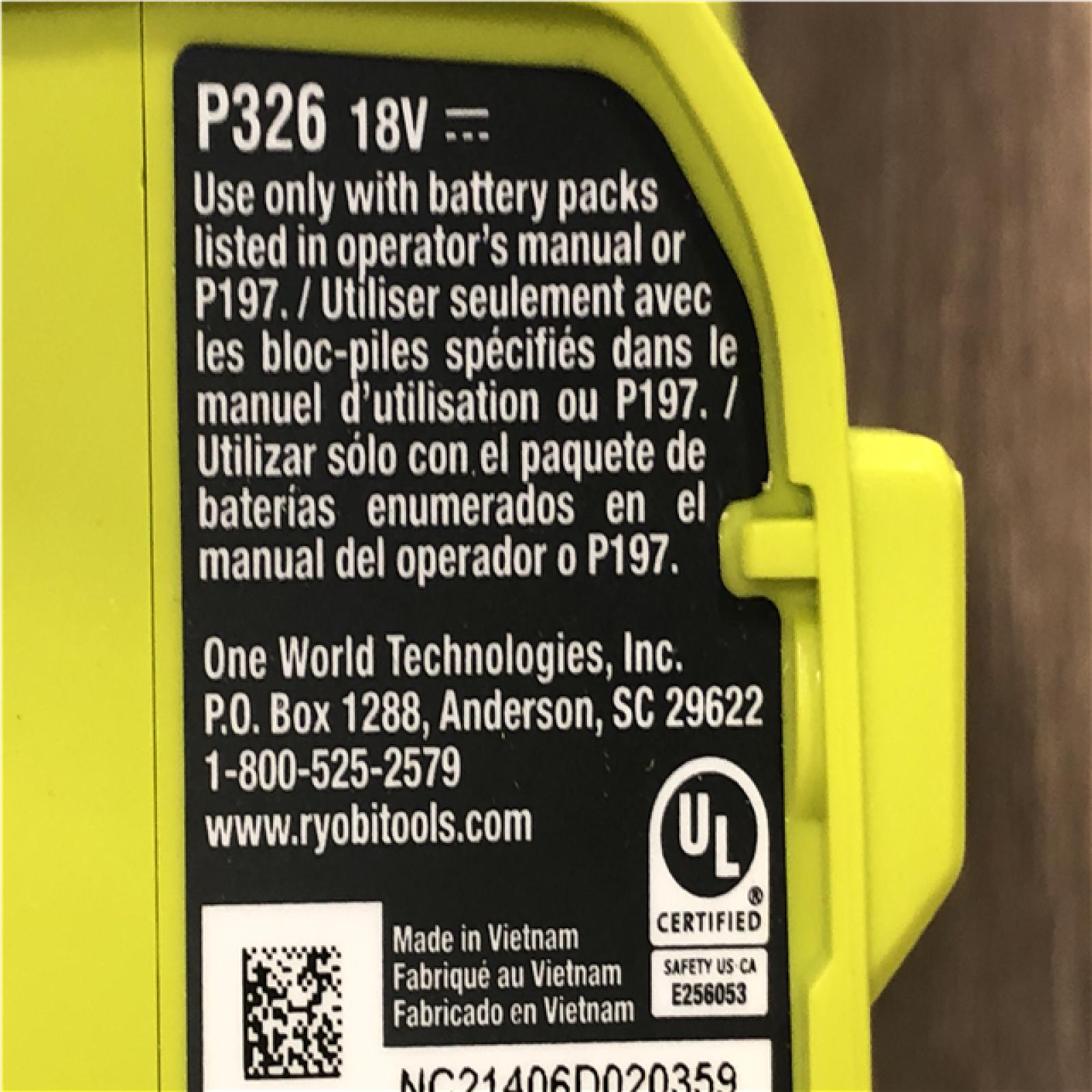 AS-IS RYOBI ONE+ 18V AirStrike 16-Gauge Cordless Finish Nailer (Tool Only)
