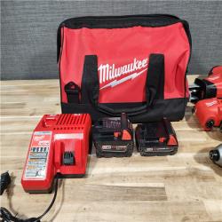 HOUSTON LOCATION - AS-IS (APPEARS LIKE NEW) M18 18V Lithium-Ion Cordless Combo Kit (5-Tool) with (2) Batteries  Charger and Tool Bag