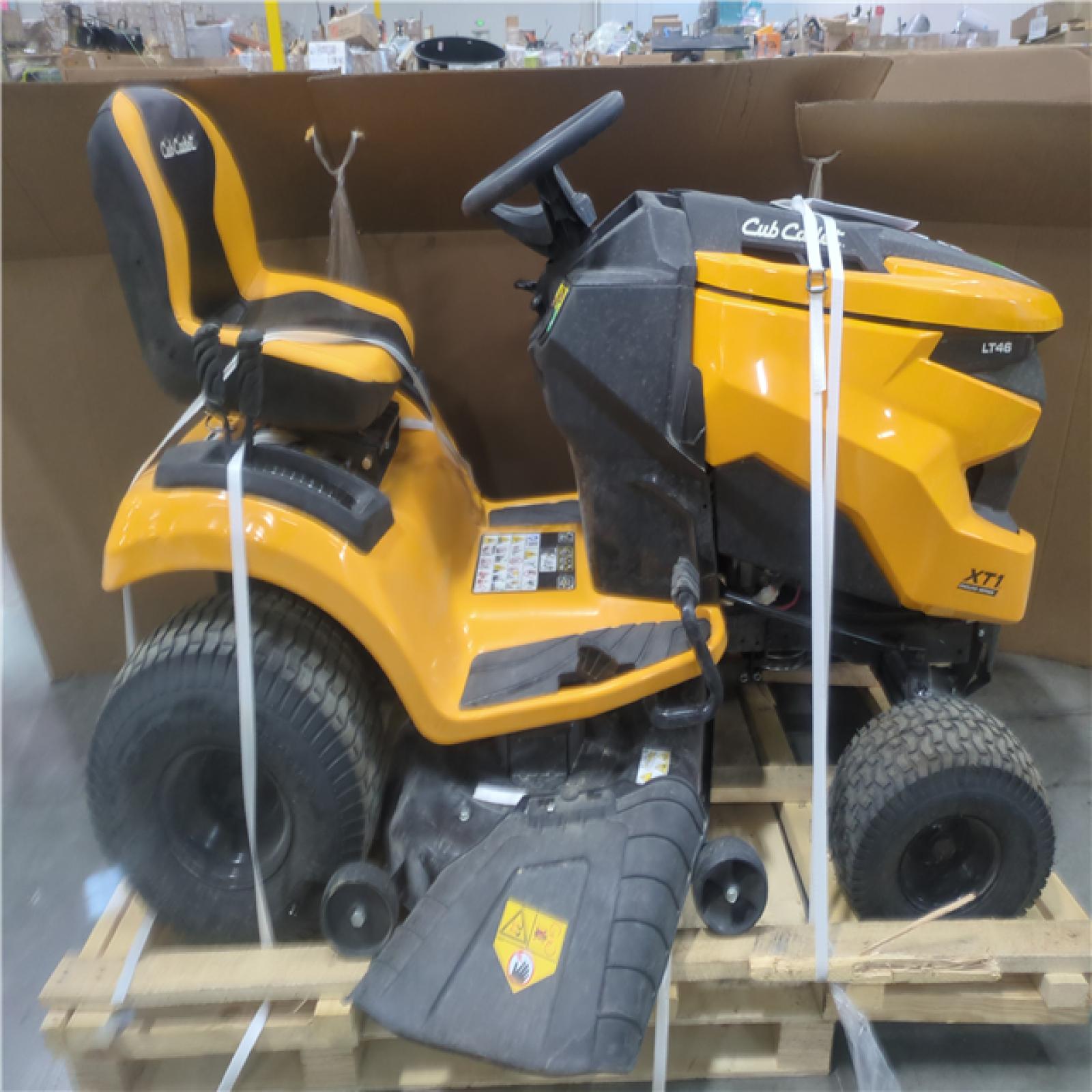 CALIFORNIA AS-IS CUB CADET SITDOWN LAWNMOWER