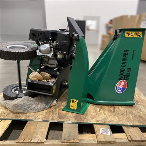 Dallas Location - As-Is APWC210 Woodchipper 4 Cutter Chipper Shredder