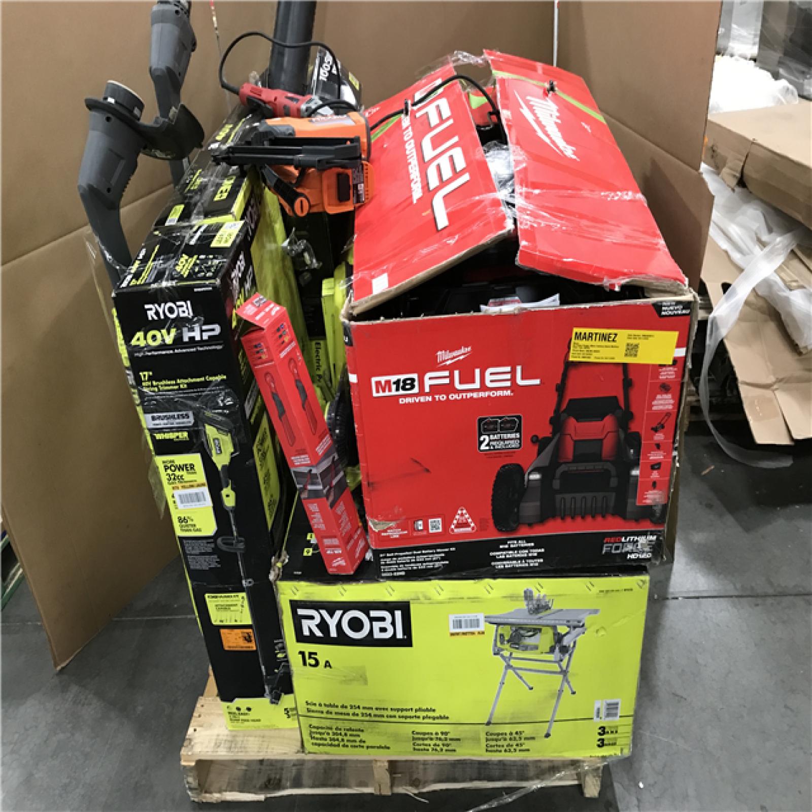 CALIFORNIA AS-IS TOOL PALLET