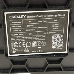 AS-IS Creality - K1 3D Printer