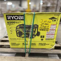 DALLAS LOCATION - RYOBI 8125-Watt Gasoline Powered Portable Generator with CO Detect Shutdown Sensor