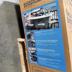 California AS-IS Suncast Backyard Oasis Entertraining Bar