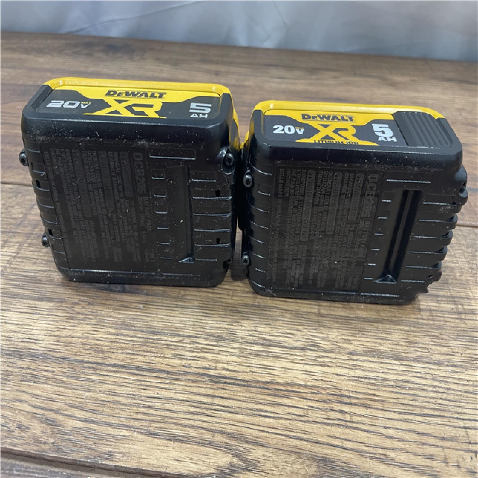 AS-IS Dewalt Premium Lithium-Ion 5.0Ah Battery (2-Pack)