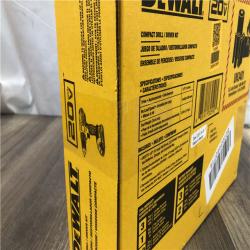 NEW- DEWALT 20V MAX Cordless 1/2 in. Drill/Driver Kit