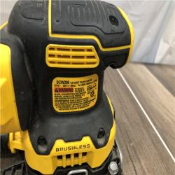 AS-IS DEWALT 20V MAX XR Brushless Cordless 1/4 Sheet Variable Speed Sander (Tool Only)