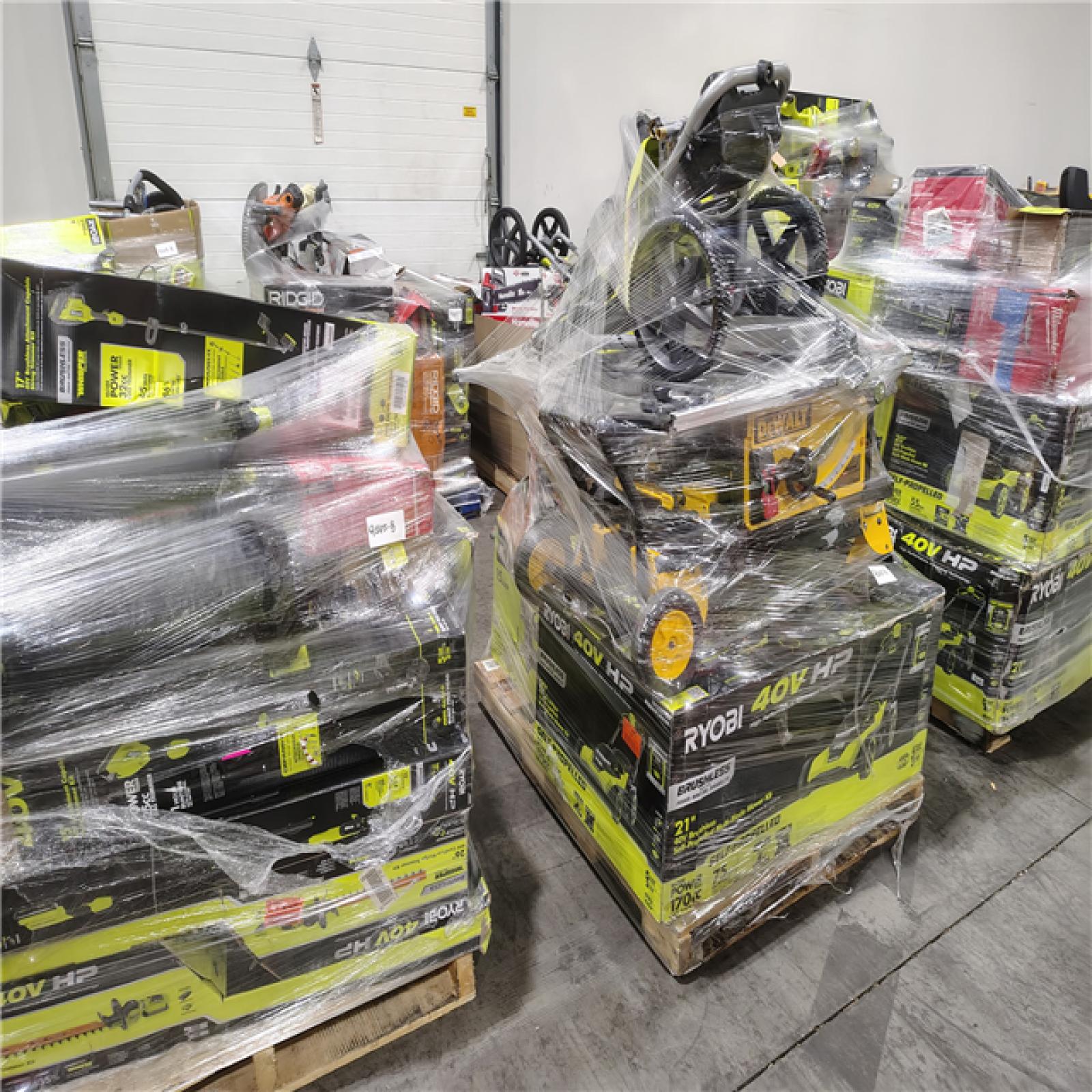Pittston Location As-Is Power Tools Partial Truckload (13 Pallets) 9165-B