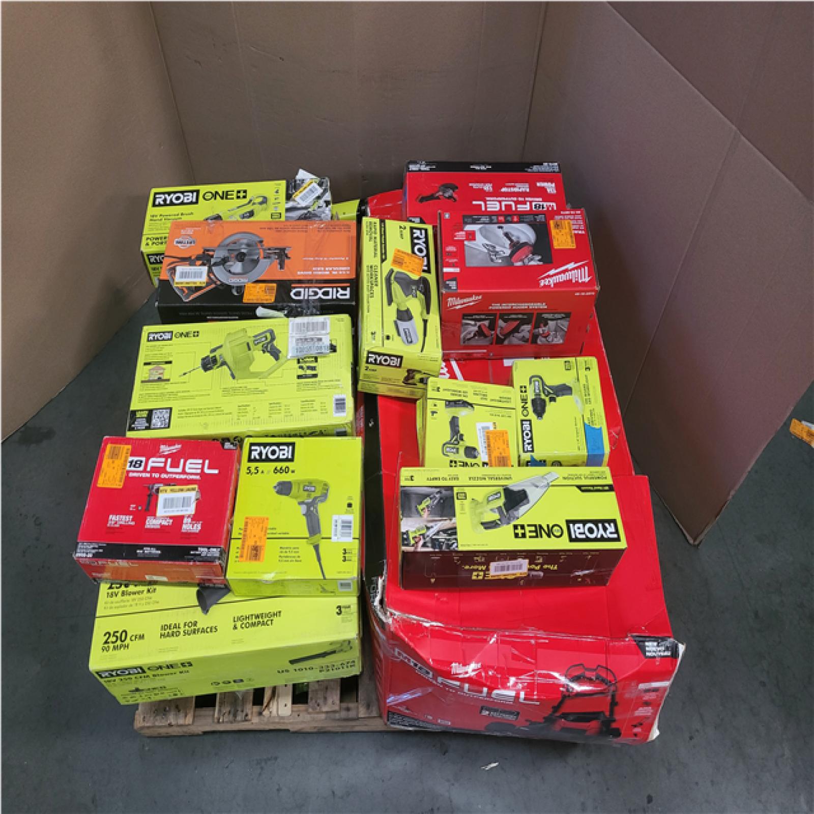 CALIFORNIA AS-IS TOOL PALLET