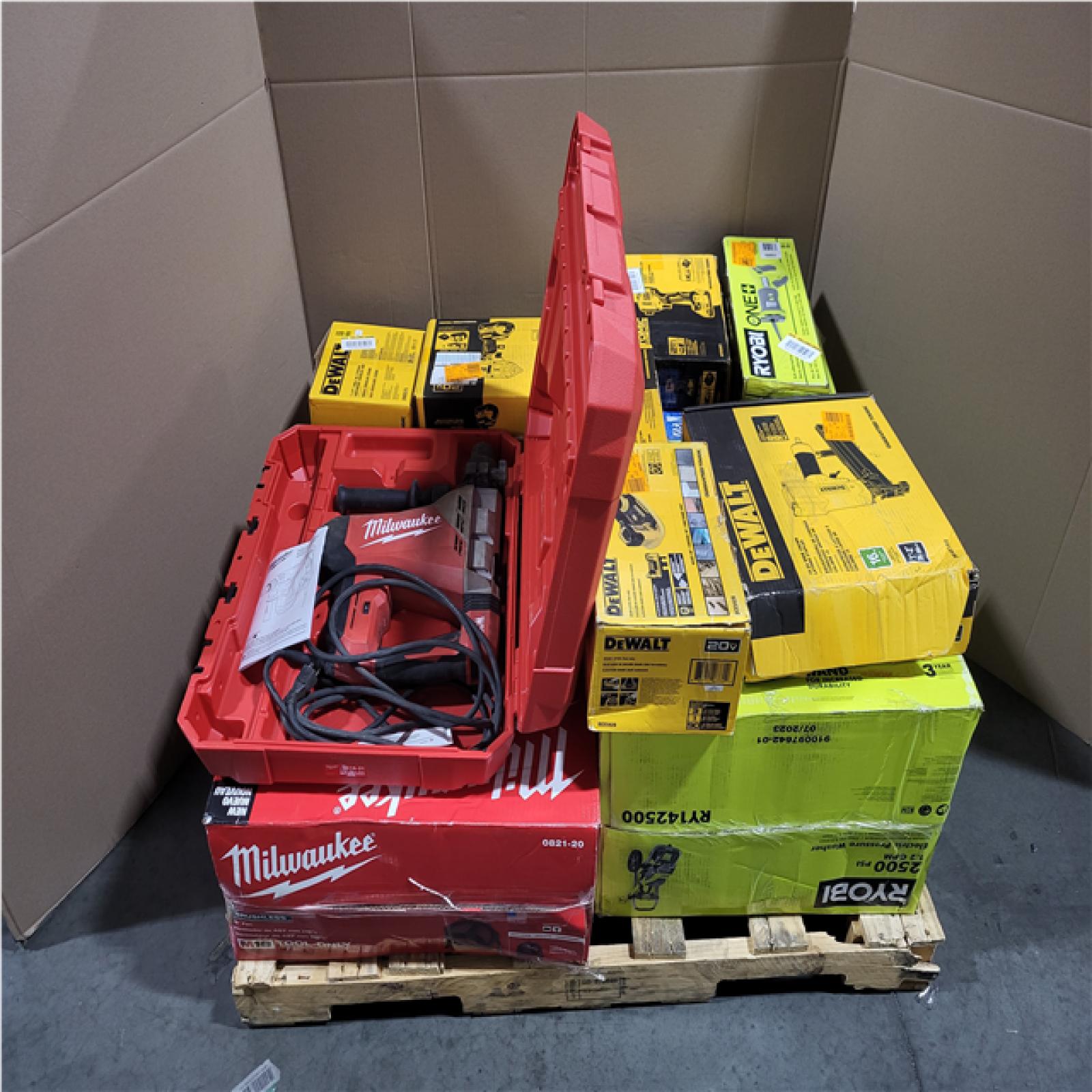 CALIFORNIA AS-IS TOOL PALLET