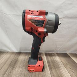 AS-IS- Milwaukee M18 FUEL 18V Lithium-Ion Brushless Cordless 1/2 in. Impact Wrench with Friction Ring (Tool-Only)