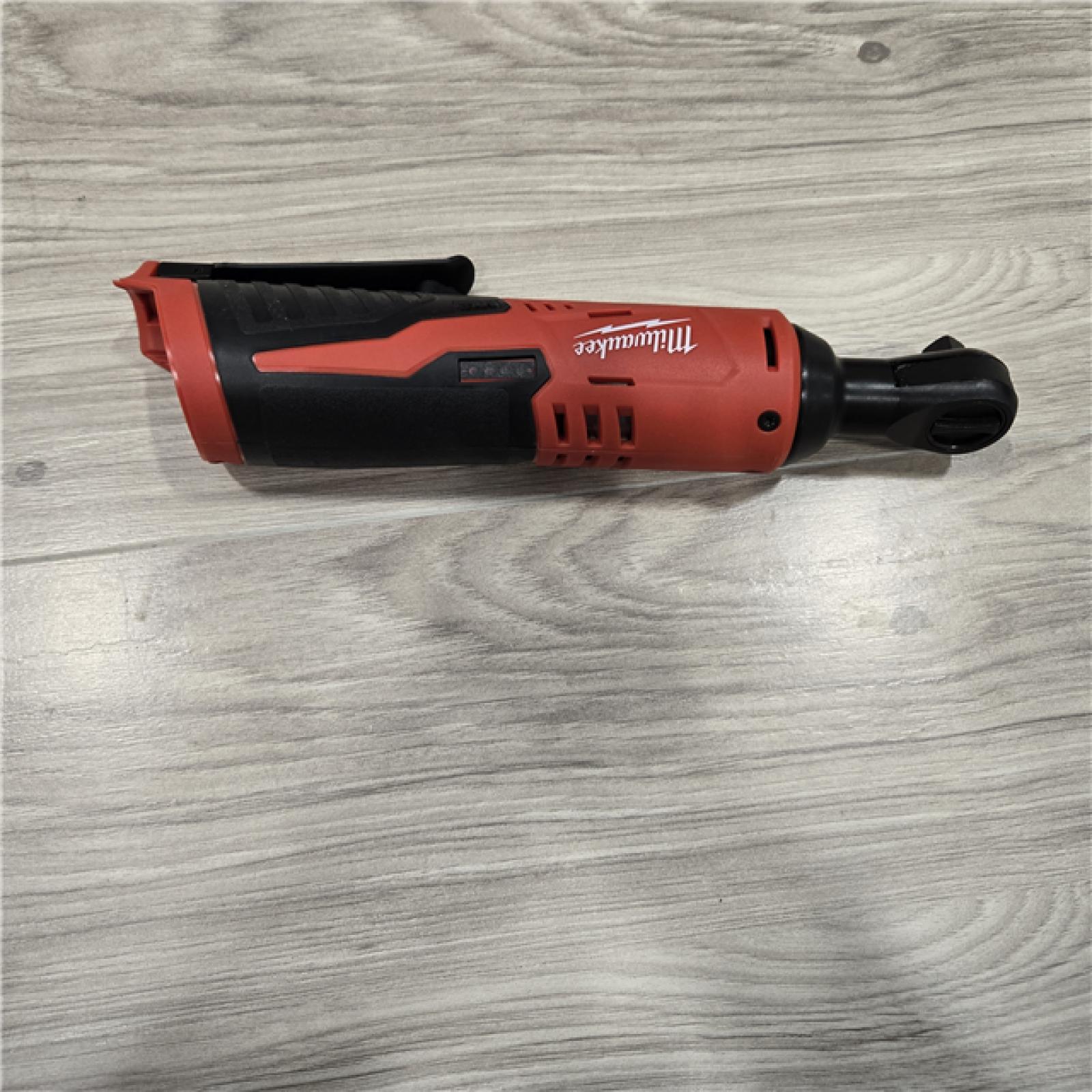 GOOD- Milwaukee Cordless 3/8 in. Ratchet Kit
