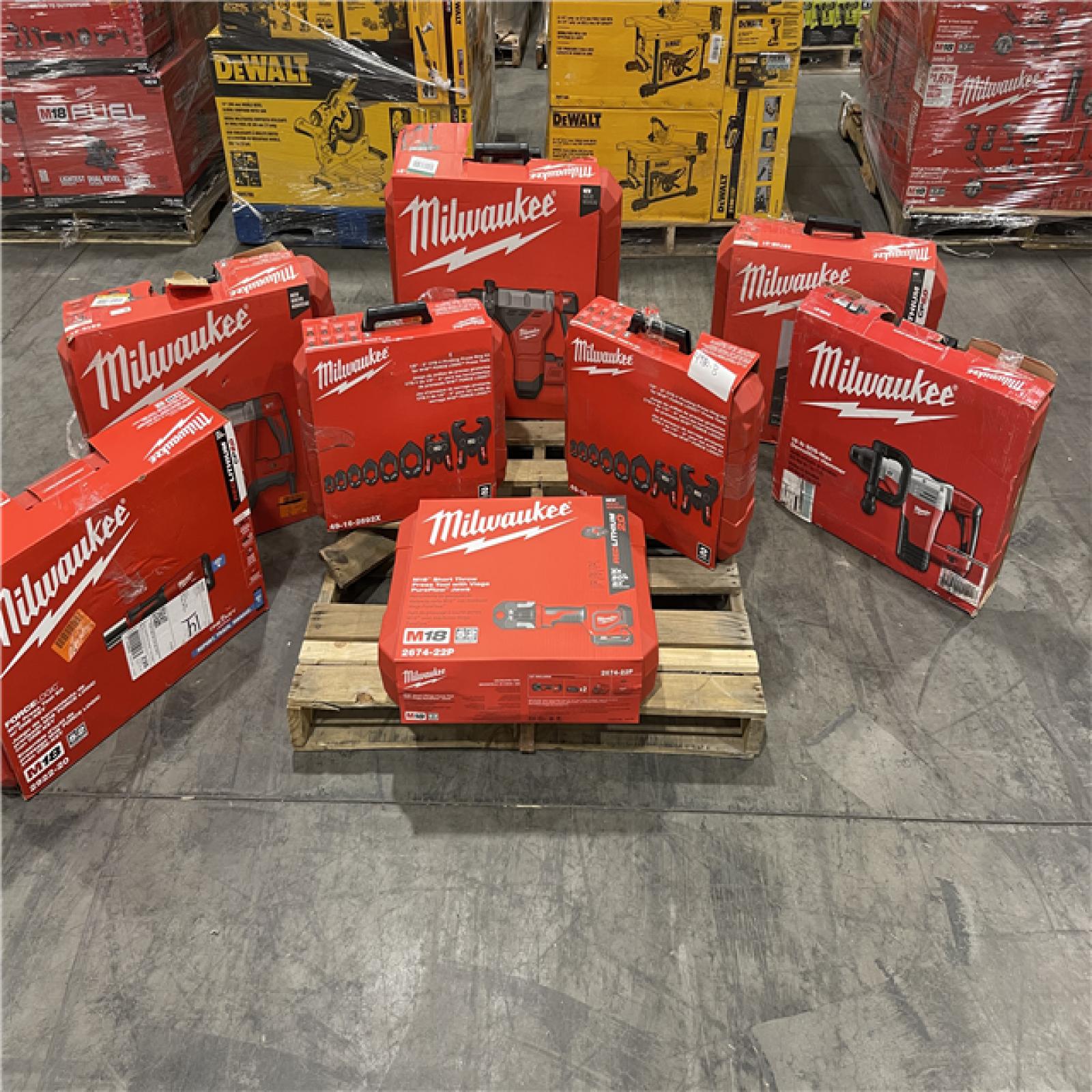 Pittston Location As-Is Power Tools Partial Truckload (13 Pallets) 4980-B