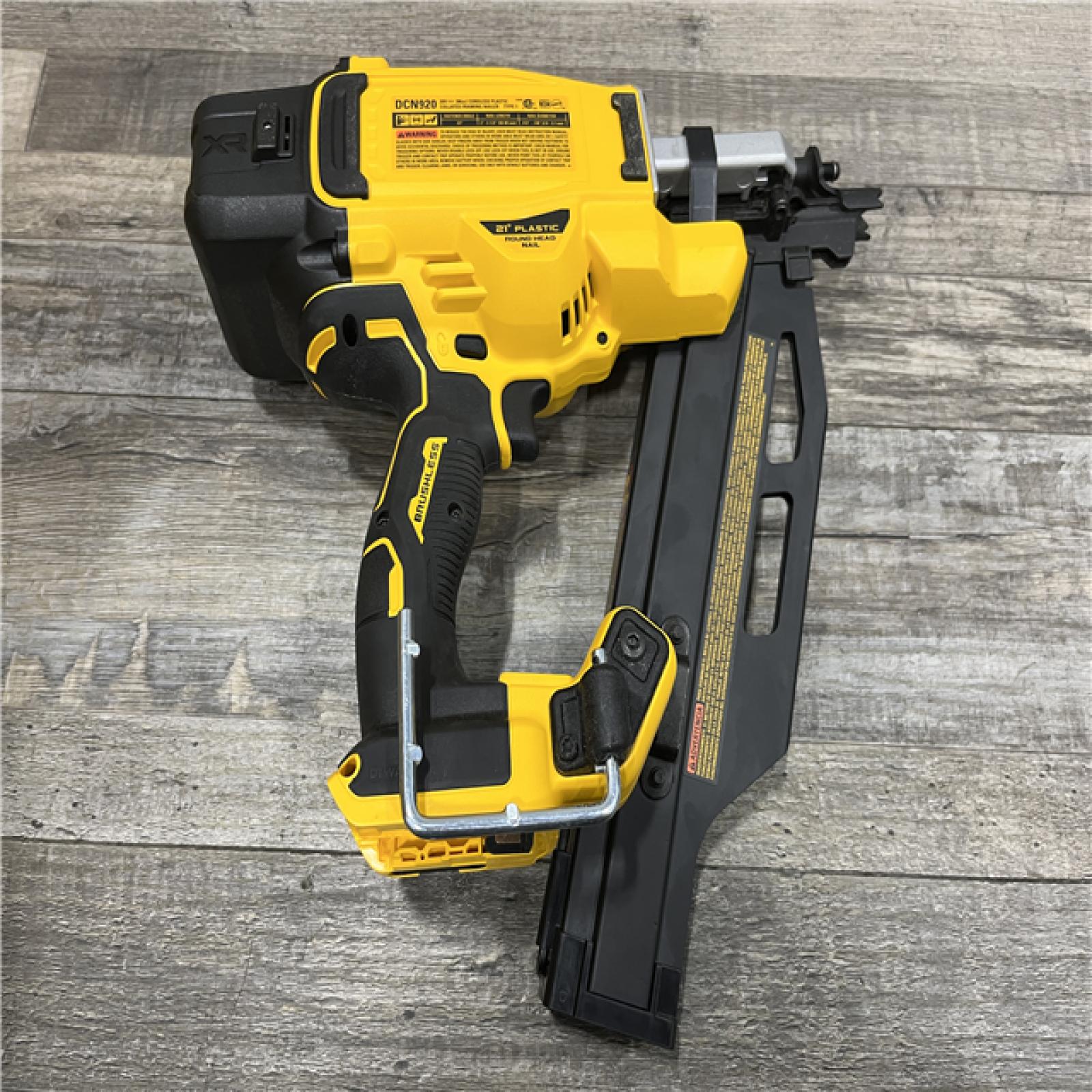 AS-IS DEWALT 20-Volt 21° Cordless Framing Nailer (Tool-Only)