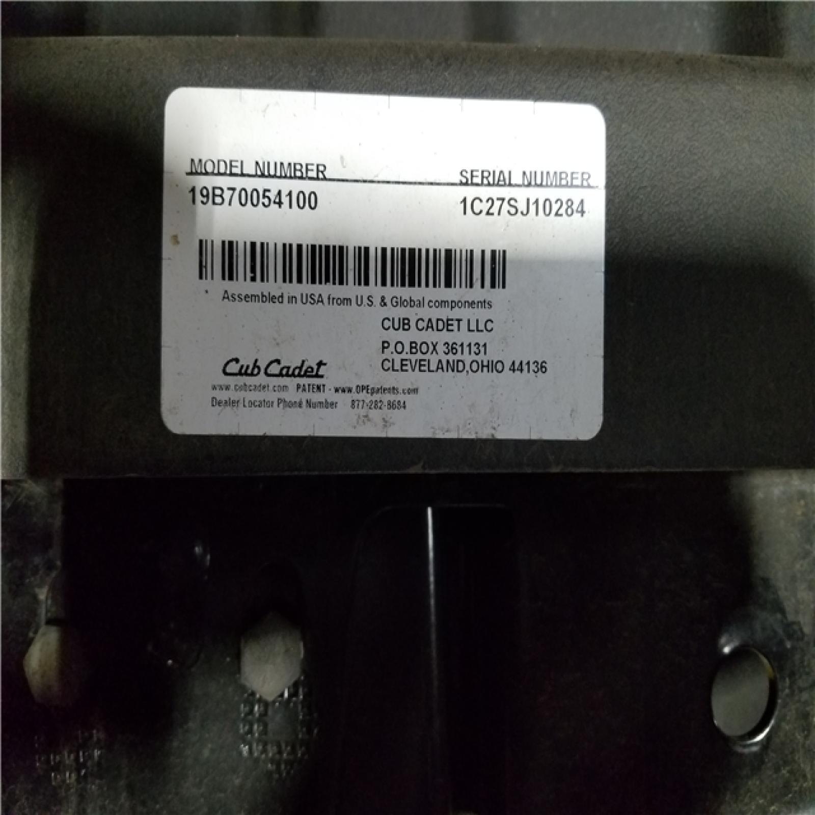 CALIFORNIA AS-IS ZT1 42IP CUB CADET