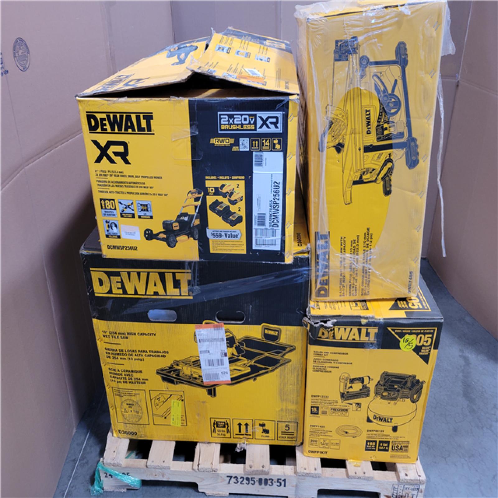 CALIFORNIA AS-IS TOOL PALLET